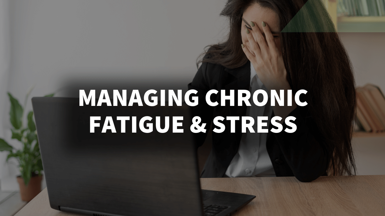 Managing Chronic Fatigue And Stress Using The Neubie 4568